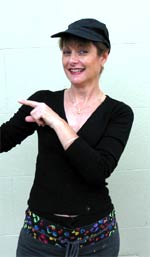Kerry Cotter of the Burning Beats Cafe