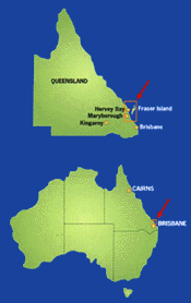 The South Burnett relative to Queensland and Australia