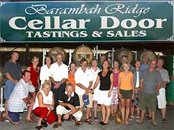 Noosa Beach Classic Car Club members at Barambah Ridge