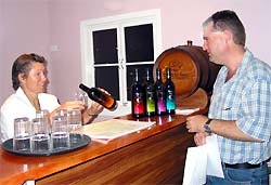 Pauline Gillett and JamesTaylor