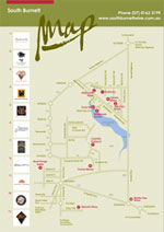2005 South Burnett Wine Trail Map